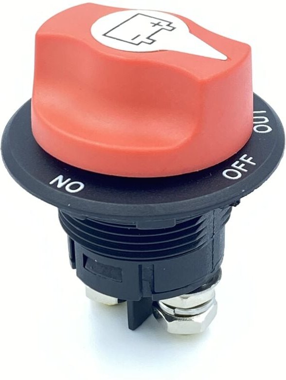 Crediri 12V-48V Autobatterie-Leistungsschalter, Batterie-Trennschalter, max. 32V 100A cont 150A int Batterietrennschalte...