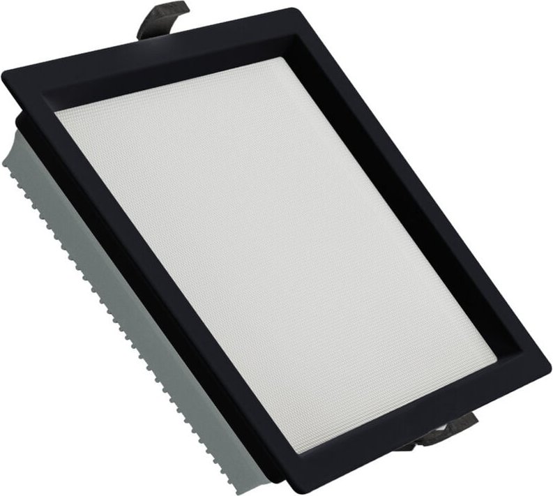 Efectoled - led Downlight Einbaustrahler 40W Eckig samsung Aero 130 lm/W Mikroprismatisch lifud Ausschnitt 210x210mm Sch...