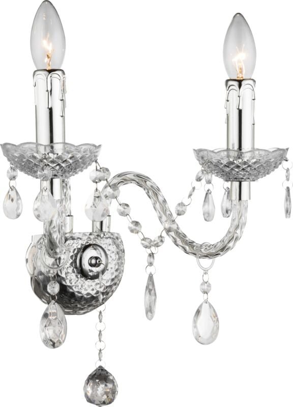 Wandleuchte Toolight Ebt017-2w Transparent