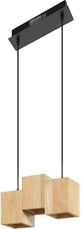 Smart+ WiFi-Pendelleuchte decor Wood, 21W, 1950lm, regulierbares Weißlicht (3000K bis 6500K), dimmbar, FSC-zertifizierte...