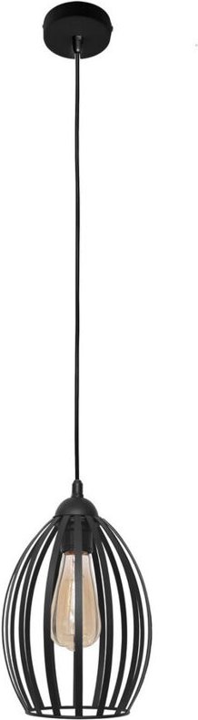 Helam DALI Drahtrahmen Pendelleuchte Schwarz 18cm