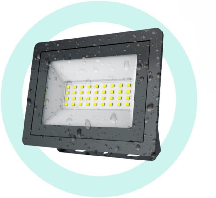LED Außenstrahler - Slim - 30W - 3200lm - IP65
