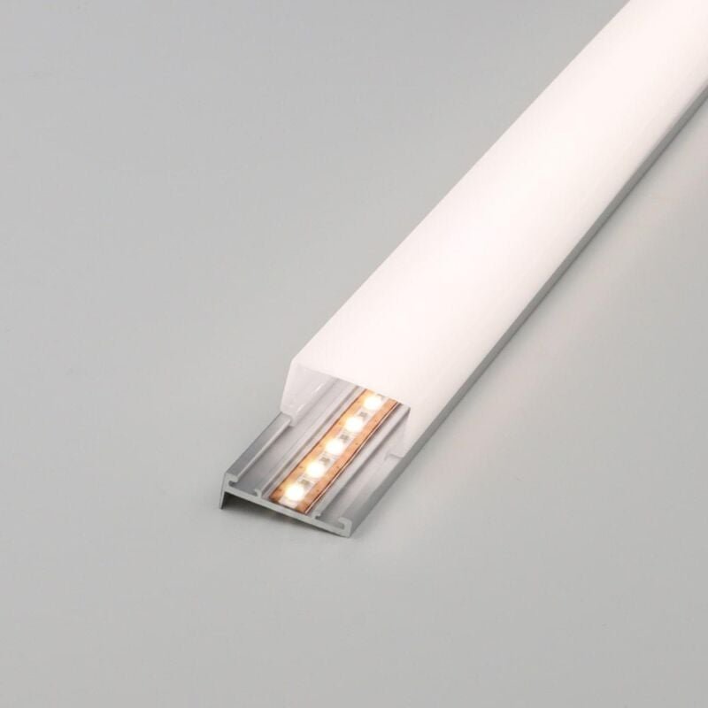 LED Alu Aufbauprofil FreeCut 18x11,43mm mit LED 12V 4000K 1,5 Meter