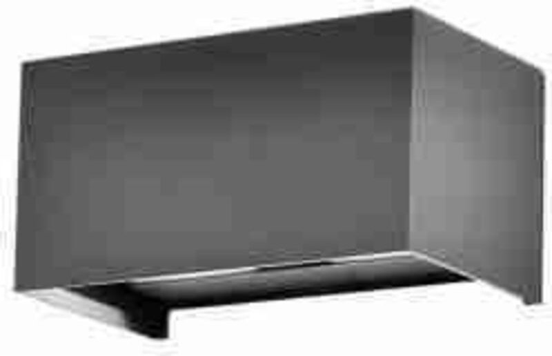 LED2980 VT-8125 6,8W LED Solar Wandleuchte 4000K+4000K Schwarz+Schwarzes Gehäuse