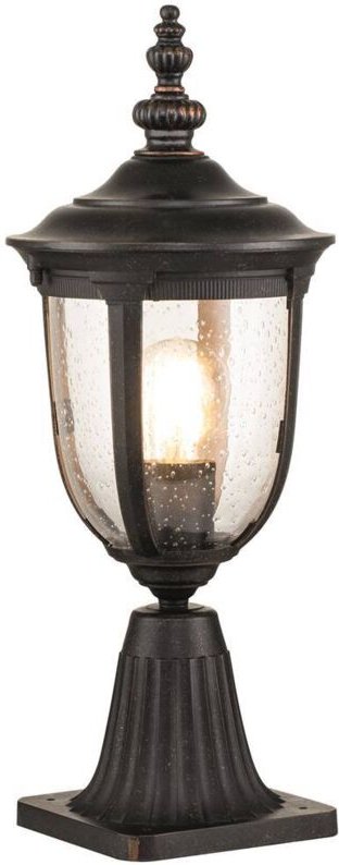 Elstead - Cleveland Outdoor-Sockelleuchte verwitterte Bronze, IP44