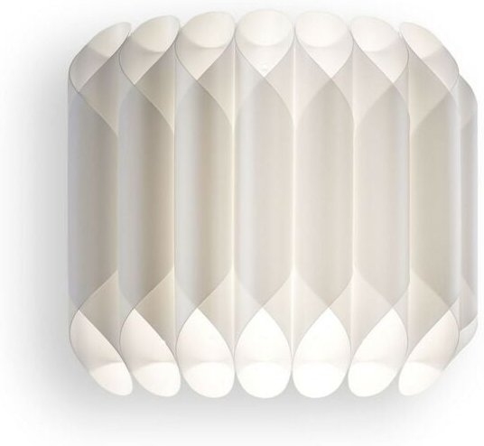 Moderne weiße Wandleuchte Cm. 32 x 16 x 30 Stunden