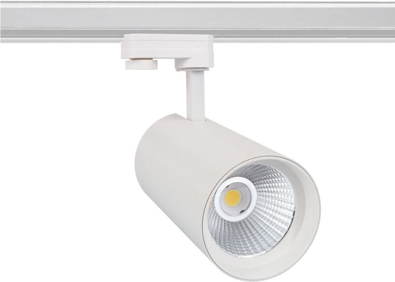 Thumbnail - Efectoled - 3-Phasenstromschiene LED-Strahler 30W d'Angelo Weiss lifud 3000K Warmweiß