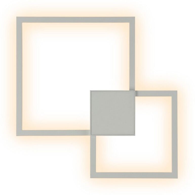 Inspired Mantra Double Decken-/Wandleuchte, 48 W LED, 3000 K, 3600 lm, Weiß, 3 Jahre Garantie