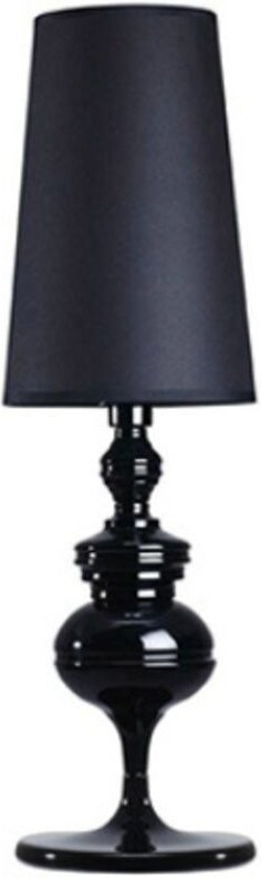 Europäischer Stil Wohnzimmer dekorative Lampe Tischlampe schwarz kleine Nachttischlampe 15x46cm