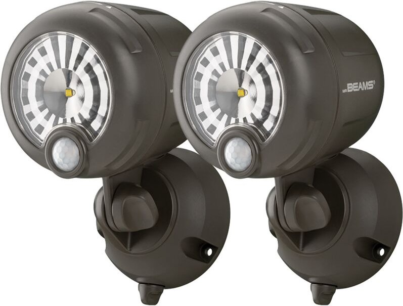 Mr Beams - led Batterielicht xt Spotlight 200lm, 5000K, braun, 2er-Pack