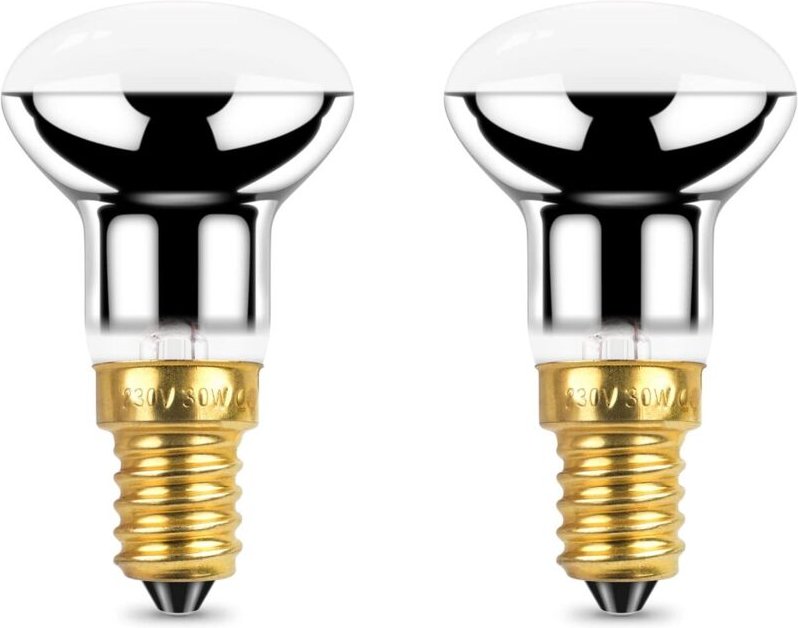 2er-Pack 30W E14 SES Edison warmweiß 2700K 250 Lumen Lavalampe Reflektorbirnen