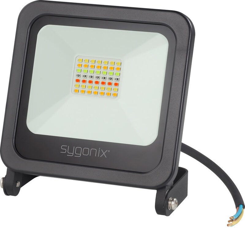 Sygonix - SY-4782326 Außenstrahler eek: f (a - g) 24 w Warmweiß, rgb, Neutralweiß