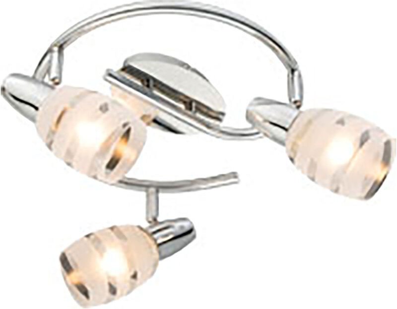 Spot - Roy - chrome - metall - ø 28cm - E14 - 54985-3 - Globo