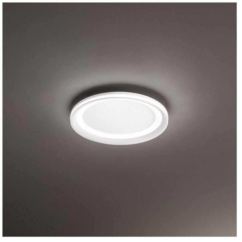 Edge Weiße 38W Perenz LED-Deckenleuchte aus Aluminium