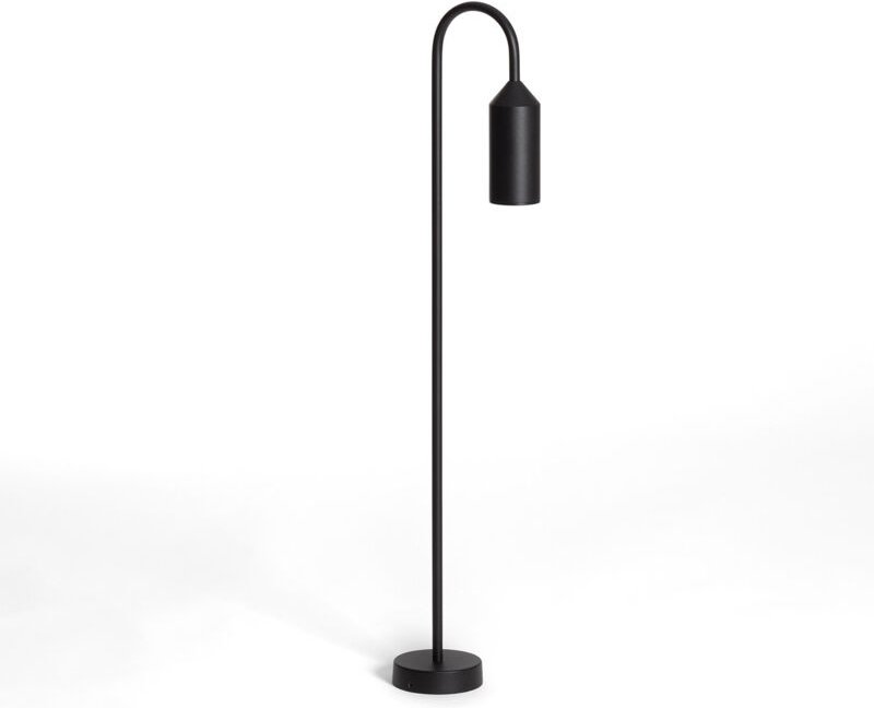 Bodenstehleuchte Außen Aluminium 80cm Boukali Schwarz