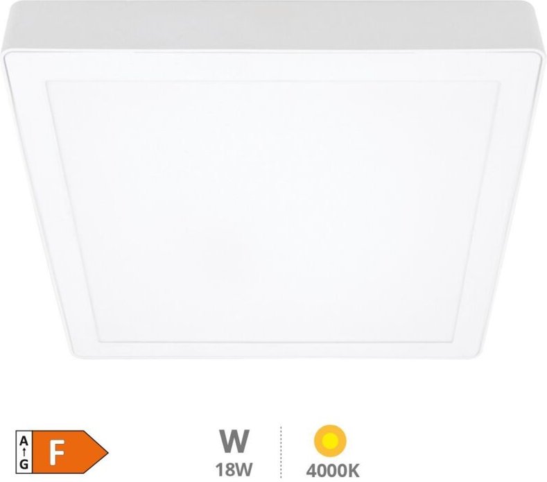Vasan 18W 4000K weißes quadratisches LED-Oberflächen-Downlight