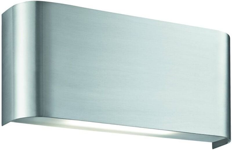 Led Indoor Up / Down Wandleuchte Satin Silber - Searchlight