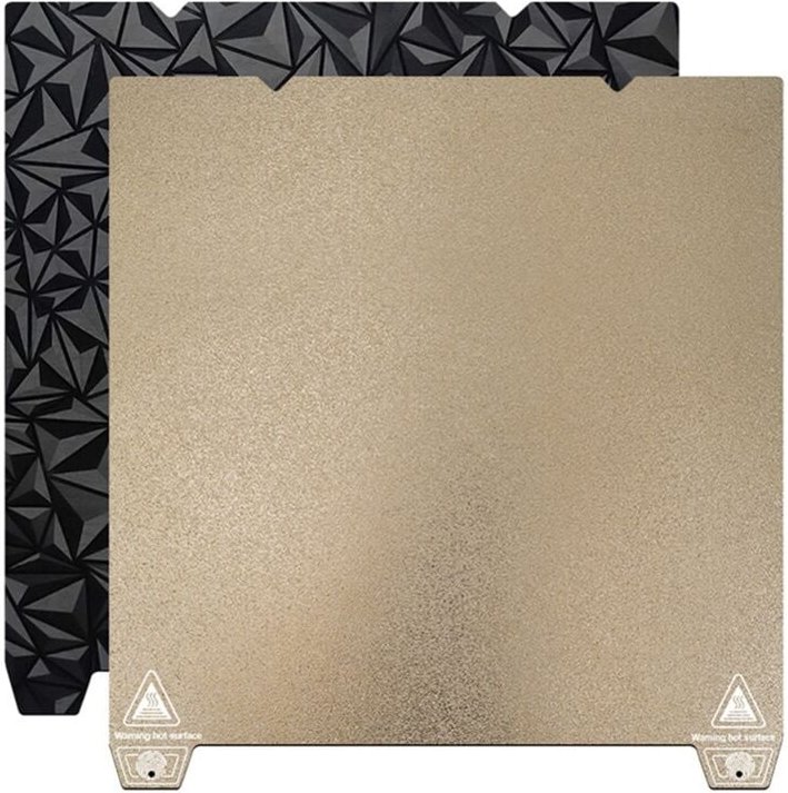PEI+PEO-Blattdruck-Heißbettplatte 235 mm x 235 mm für S1/End-5 S1/K1Pei beheizte 3D-Druckerteile