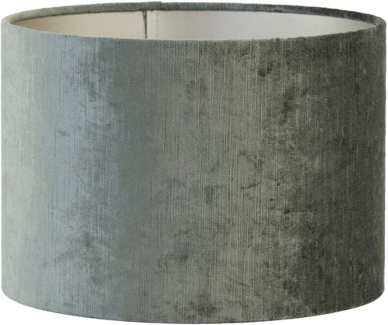 Light & Living - lampenschirm - Gemstone - grün - textil - Ø 40cm