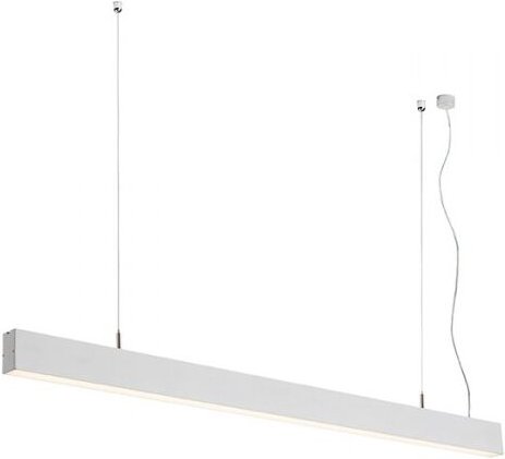 Lampadario led pesante 35 a sospensione alluminio anodizzato 230V led 40W 3000K