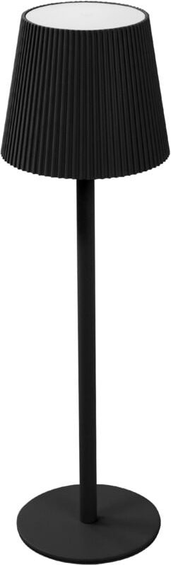 Thumbnail - ML-Design LED Tischlampe kabellos mit Touch, Schwarz, Ø10x36 cm, Dimmbare Nachttischlampe 4 Stufen, Warmweißes Licht, Ak...