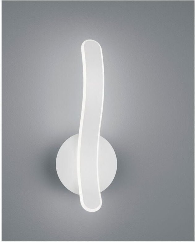 Applique Parete Design Led Dimmer 4000k Parma Bianco Trio Lighting