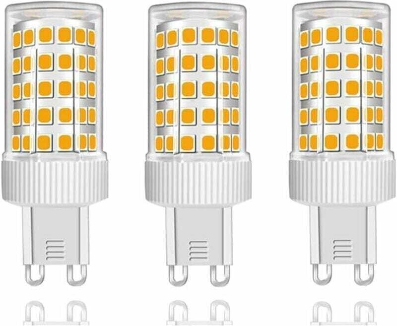 3er-Pack G9 10W LED-Lampen, entspricht 150W Halogen, 86 LEDs, 1000 lm, 360° Abstrahlwinkel, ultrahell, AC220-240V, nicht...