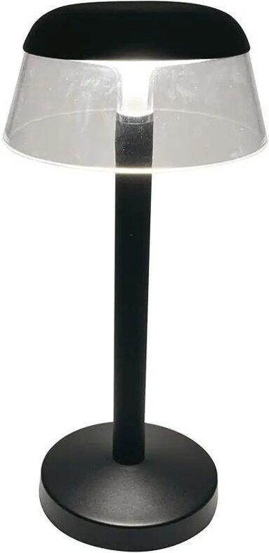 Thumbnail - Wiederaufladbare Tischlampe IP20 Schwarz 3W 110 Lumen 3IN1