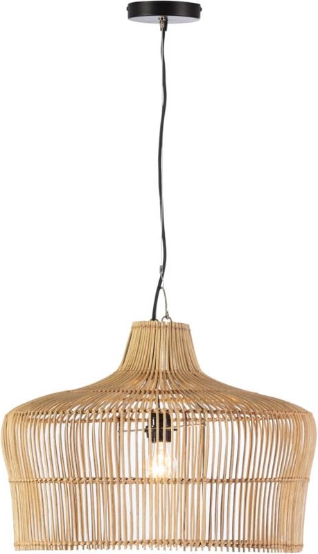 Deckenleuchte 52X52X44/200 Natürliches Rattan