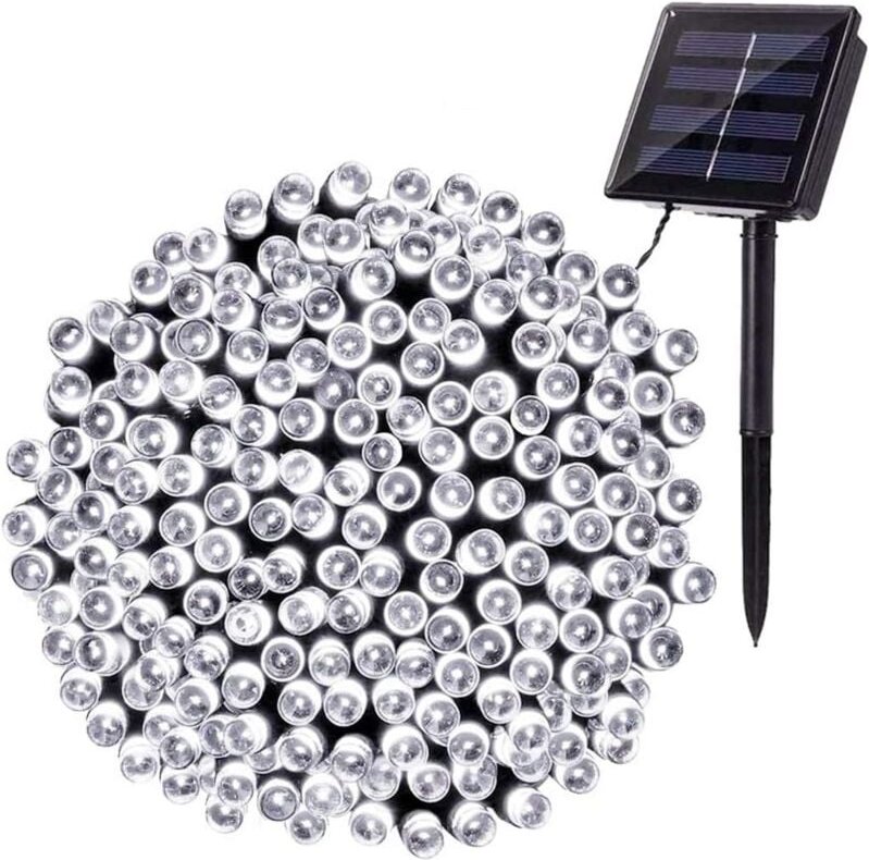Solar-Lichterkette für den Außenbereich, 22 m, 200 LEDs, wasserdicht, Solar-Weihnachtslichterkette, 8 Modi, dekorativ fü...