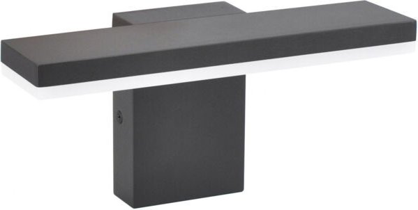 Aluminium-Außenwandleuchte LED 10W dunkelgrau IP54 SU-MA Fler 17601 DG