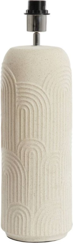 Tischlampe - Diego - beige - keramik - einzelne - Light&living