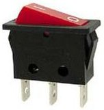 Velleman - leistungswippenschalter 10A-250V spst ein-aus - mit roter neonlampe