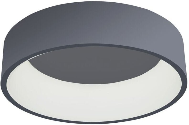 Italux Chiara - Moderne LED Flush Decke Hellgrau, Warmweiß 3000K 1760lm
