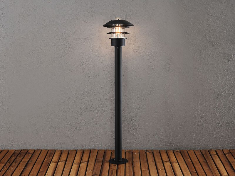 Thumbnail - Konstsmide - led Wegeleuchte Außenlaterne aus Aluminium Schwarz, Höhe 98cm