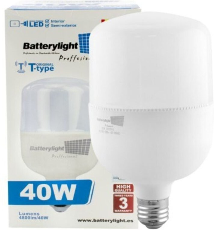 Hochleistungs-LED-Lampe 40W 4800 Lumen E-27 warm 3200K MARKE