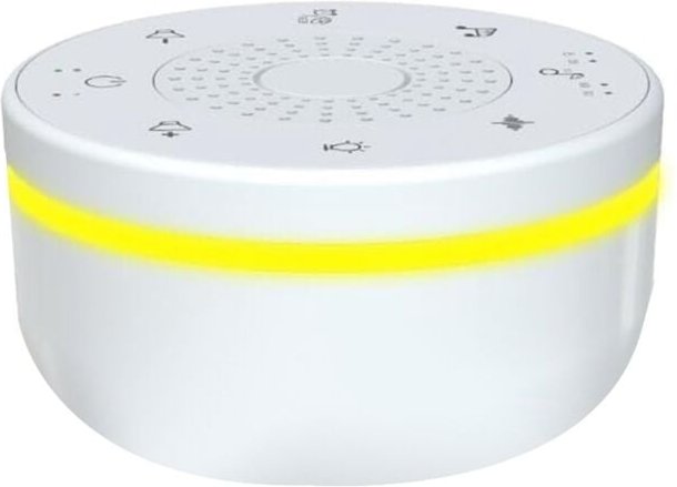 Tragbare Soundmaschine mit weißem Rauschen zum Einschlafen für Erwachsene, Kinder und Babys, mit 30 beruhigenden Geräusc...