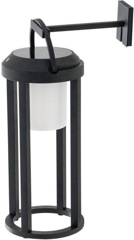 Lucande - Solarleuchte außen 'Tilena' aus Aluminium dimmbar von