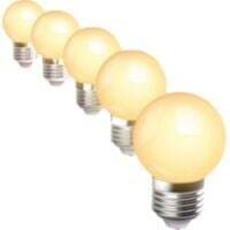 Hyy Ar - 5er-Pack E27 Warmweiß-LED-Lampen für den Außenbereich - PACK5EEGRLP