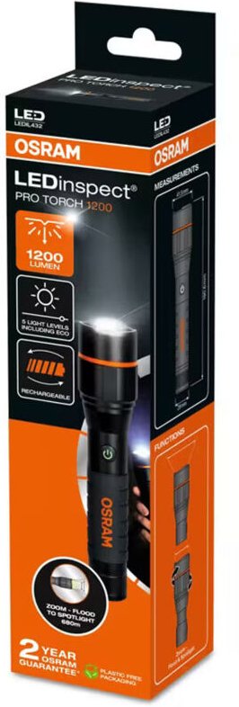 Osram - Automotive LEDinspect pro torch 1200 Arbeitsleuchte