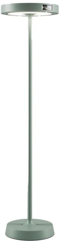 Barbell Solar RF - 65W solarbetriebene wiederaufladbare LED-Stehleuchte - Außenstehleuchte, 3 Höhen 156-113-70 cm, Salbe...