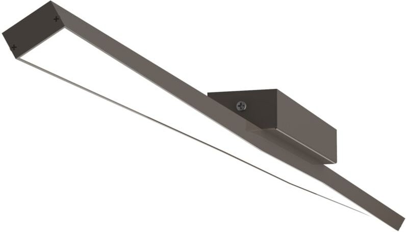 Lumicom - torx plafoniera l.100 monocolore lucido