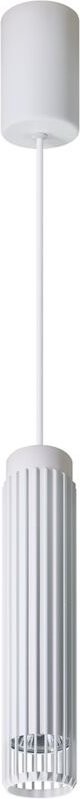 VERTIKALE WEISSE HÄNGELAMPE 1xGU10