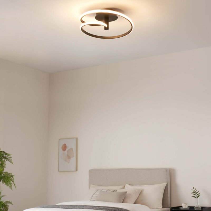 Kosilum - Dimmbare Deckenlampe mit leuchtenden led Kreisen - Keane