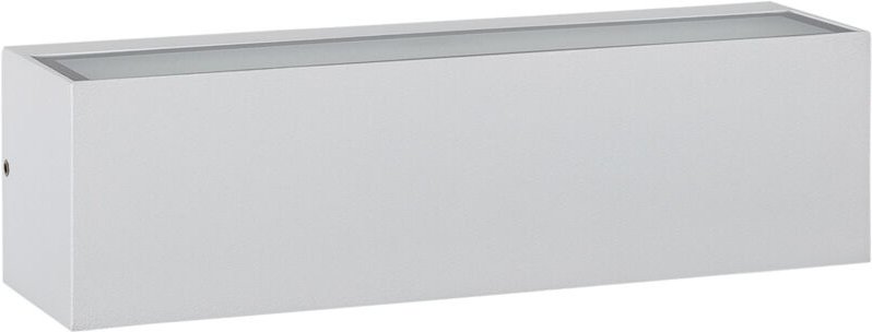 Efectoled - LED-Wandleuchte 10W Aussen Doppelseitige Beleuchtung Rechteckig Weiss Lena 2700K Warmweiß