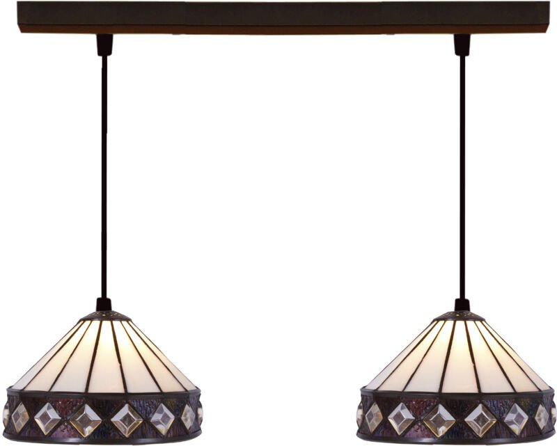 Deckenpendelleuchte der Ilumina-Serie D-20 cm x2