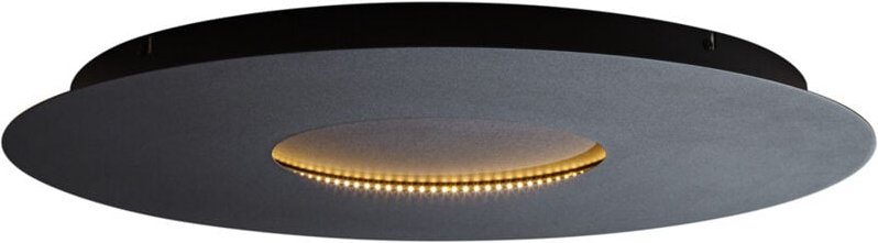 Moderne Deckenleuchte Schwarz 60cm inkl. led 3-Stufen Dimmbar - Morning