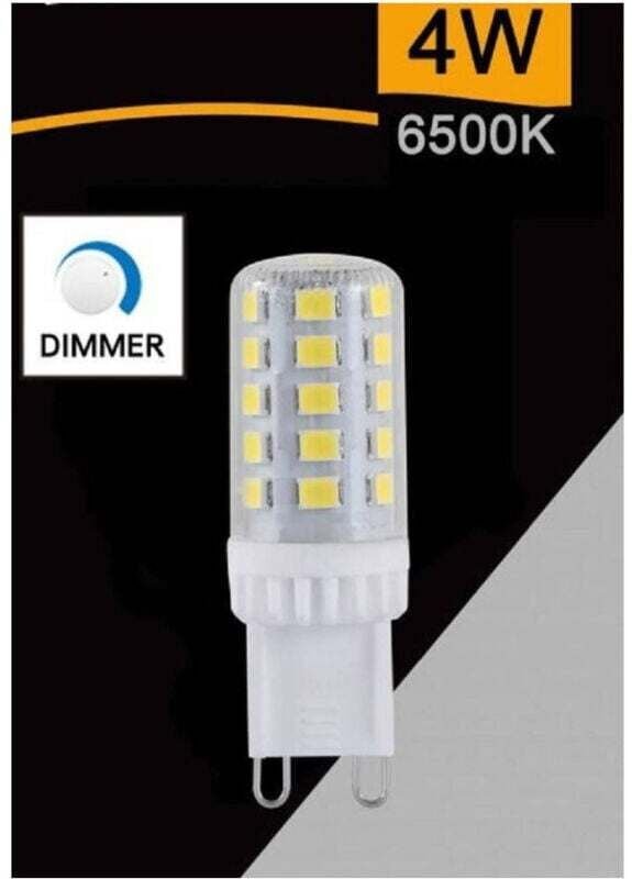YMYNY – YMYNY Dimmbare SMD-LED G9 4 W 400 lm, Licht 3000 K, 4000 K, 6500 K, Sparac-g9-4w-tge1 – – Kaltweiß –