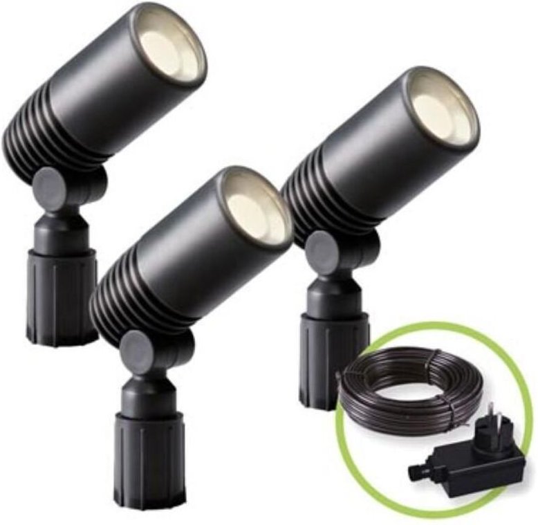 Garden Lights - Alder set - Strahler - 12V - 120lm - 2W - 3000K
