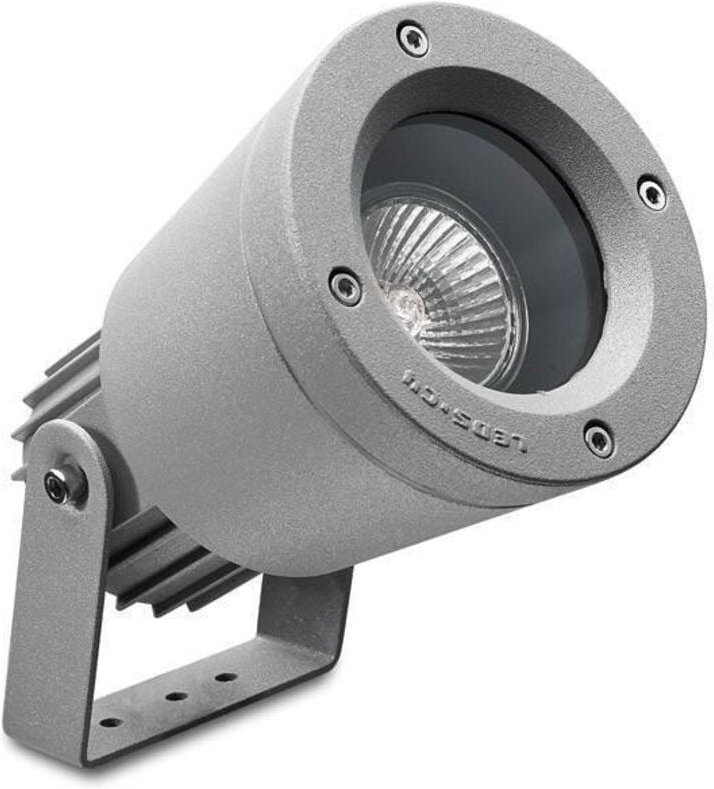 Leds-C4 Hubble Aluminium - 1 Licht Außenstrahler Grau IP65, GU10
